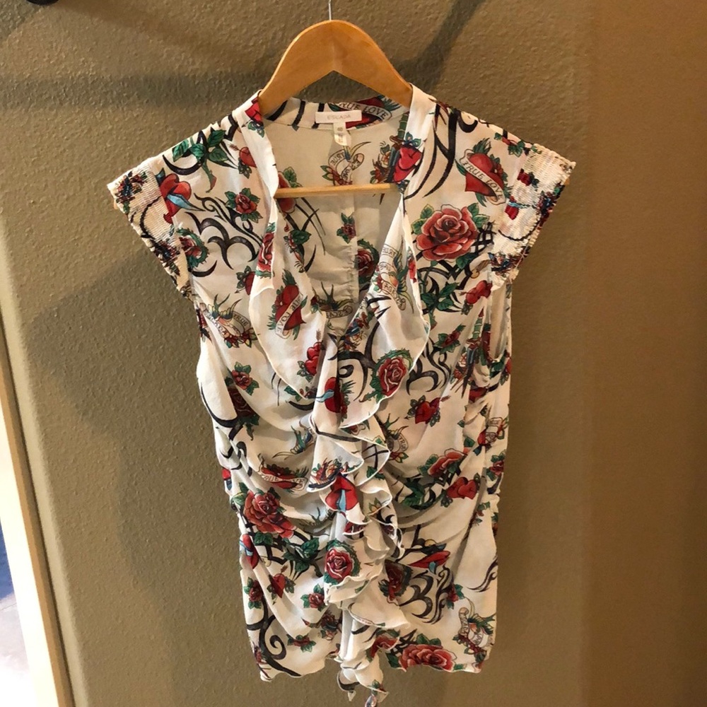 Escada Vintage Haute Couture Blouse